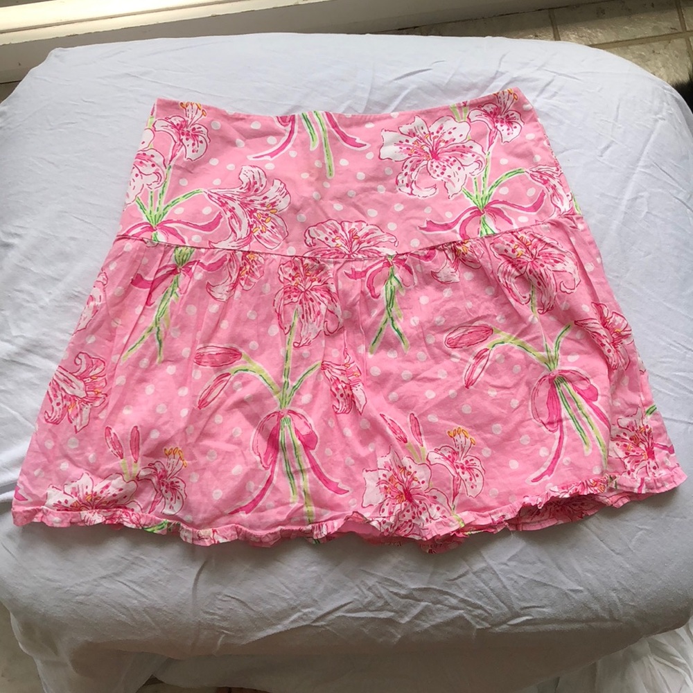 Pink Lilly Pulitzer Skirt